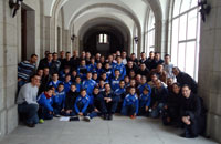 Visita de los cadetes