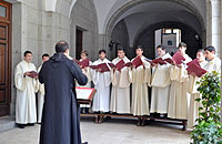 Encuentros de Nova Schola y Camerata Benedictina. Schola Antiqua